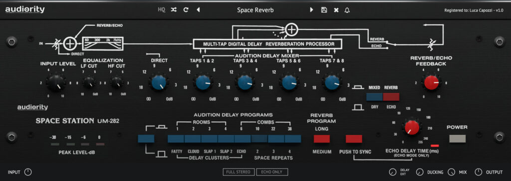 Outer Space - Vintage Tape Echo Plugin (VST, AU, AAX) - AudioThing